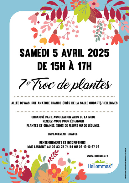 7e Troc de plantes - 5/4