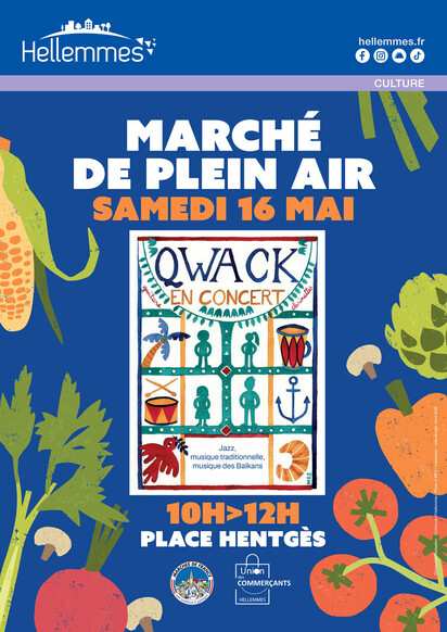 Ambiance musicale au marché de plein air ! - 6/5