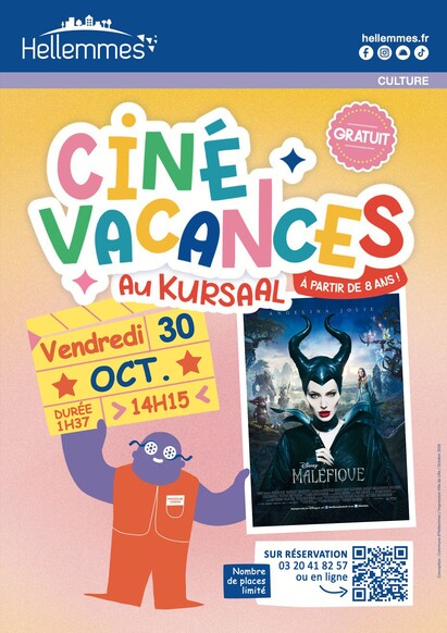 Ciné vacances - Maléfique - 30/10