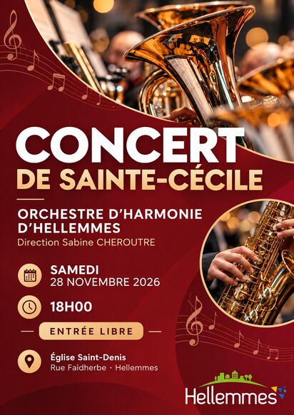 Concert de Sainte-Cécile - 28/11