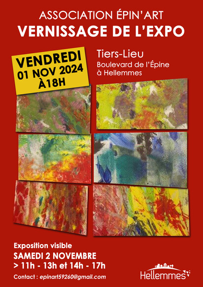 Exposition Epin-art - les 1 & 2/11