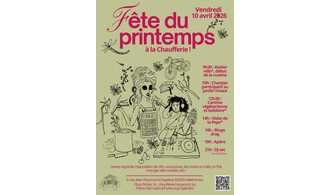 Fête du printemps : journée portes ouvertes de la Chaufferie ! - 10/4