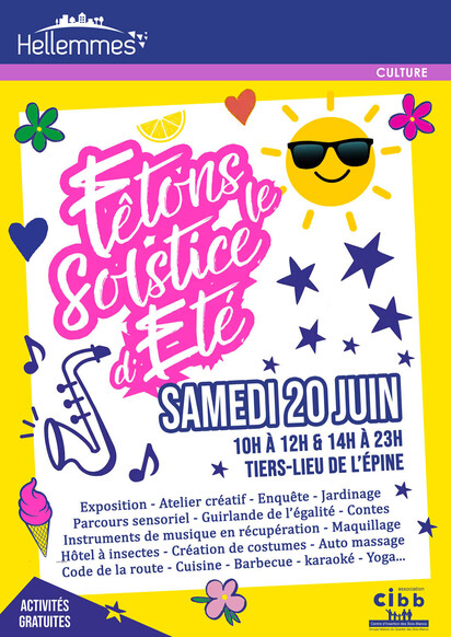 Fêtons le solstice d'été - 20/6