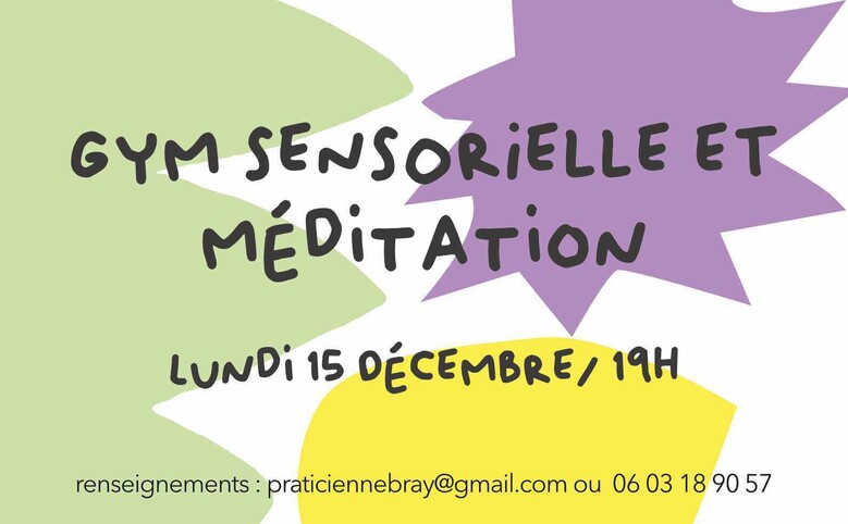 Gym sensorielle et méditation