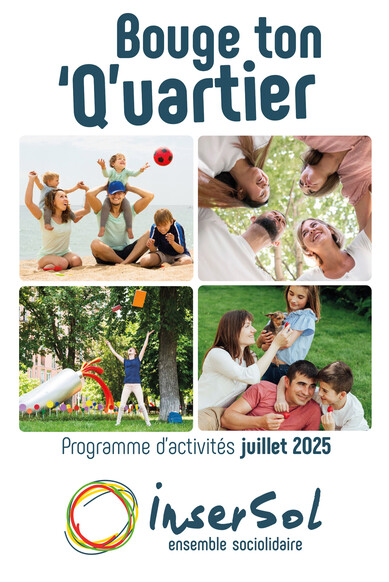 Insersol - programme de juillet/août