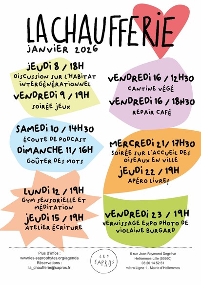 La Chaufferie en janvier...