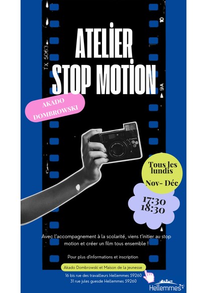 Le stop motion s’invite à Akado Dombrowski !