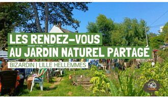 Les rendez-vous au jardin naturel partagé du Bizardin - 2026