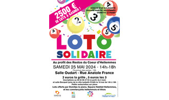 Loto solidaire - 24/5