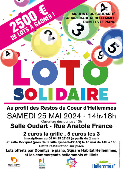 Loto solidaire - 24/5