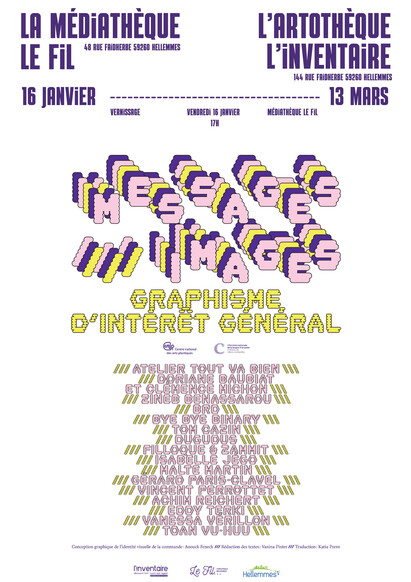 Messages///Images - Du 16/1 au 13/3