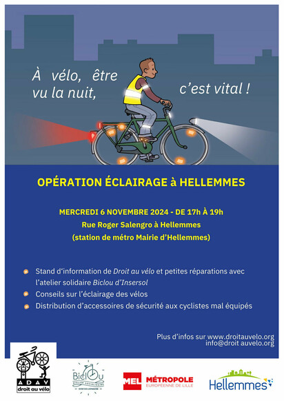 Opération éclairage vélo - 6/11