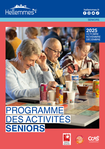 Programme seniors - octobre/décembre 2025