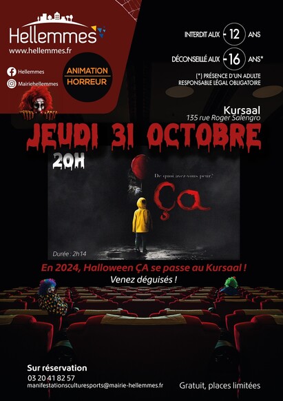 Projection spéciale Halloween ! - 31/10