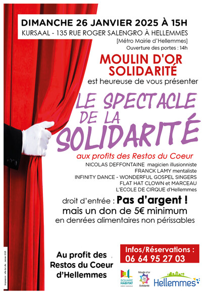 Spectacle de la solidarité - 26/1