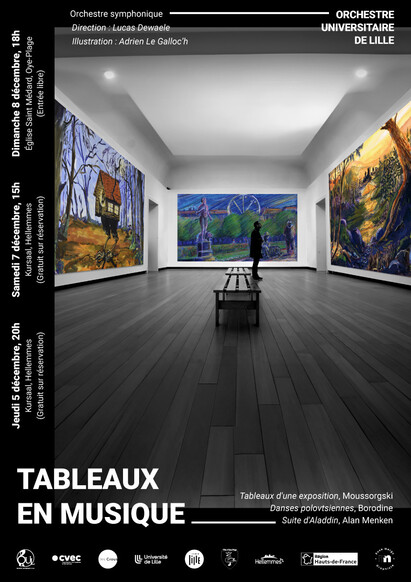 Tableau en musique - Noël à Hellemmes - 7/12