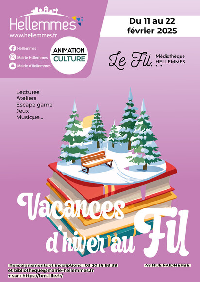 Vacances d'hiver au Fil - Du 11 au 22/2